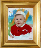F&S Gift Store Custom portrait painting, oil painting, pastel, crayon. Ideal gift for all occasions like weddings, birthdays, corporate, commemorative.