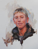 F&S Gift Store Portrait From Your Photo Modern Painterly Style Custom Oil Painting