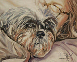 Personalized Oil Painting From Photos, handcraft art on Canvas-Show Case TBS100700-24