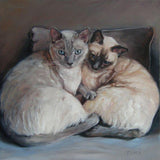 Personalized Oil Painting From Photos, handcraft art on Canvas-Show Case HCJ102499-30