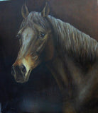 F&S Gift Store Custom HORSE PORTRAIT from photos Large Original oil PAINTING Personalized mamorial Fine Art Animal Art Painting on request Oil on canvas