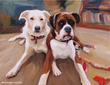 Personalized Oil Painting From Photos, handcraft art on Canvas-Show Case BFA101893-24