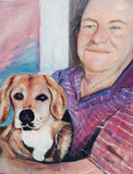 Personalized Oil Painting From Photos, handcraft art on Canvas-Show Case QCN101870-36