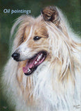 Personalized Oil Painting From Photos, handcraft art on Canvas-Show Case ICN101690-12