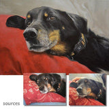 Personalized Oil Painting From Photos, handcraft art on Canvas-Show Case HDA101731-24