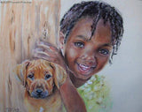Personalized Oil Painting From Photos, handcraft art on Canvas-Show Case IMH100691-24