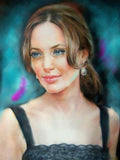 F&S Gift Store Custom Portrait Painting Oil - Commission Portrait -Women Child Family Wedding Pet Portraits By Chris Art - Size:12"x16" '30x40cm