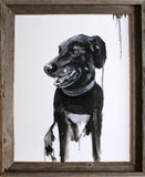 F&S Gift Store CUSTOM Pet Paintings, custom dog painting, custom pet portrait, custom pet painting, custom dog portrait, pet portrait custom painting