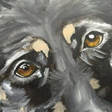 F&S Gift Store CUSTOM pet painting, custom dog portrait painting, custom pet portrait, pet painting, pet portrait from photograph,