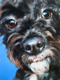F&S Gift Store HelloYou, custom Dog Portrait Oil Paintings by puci, 8x10"