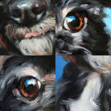 Personalized Oil Painting From Photos, handcraft art on Canvas-Show Case EHA101875-20
