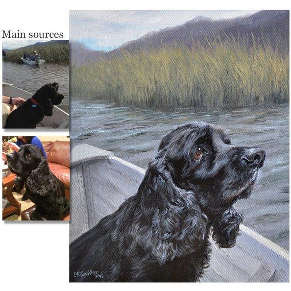 Personalized Oil Painting From Photos, handcraft art on Canvas-Show Case HNM100731-24