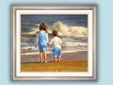 Personalized Oil Painting From Photos, handcraft art on Canvas-Show Case NEJ100423-20