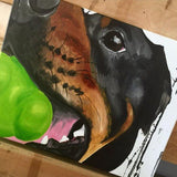 Personalized Oil Painting From Photos, handcraft art on Canvas-Show Case QBS101037-72