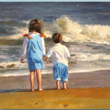 F&S Gift Store Children Custom Portrait-oil painting-custom portrait from photo-custom portrait painting-commission portrait-child portrait-