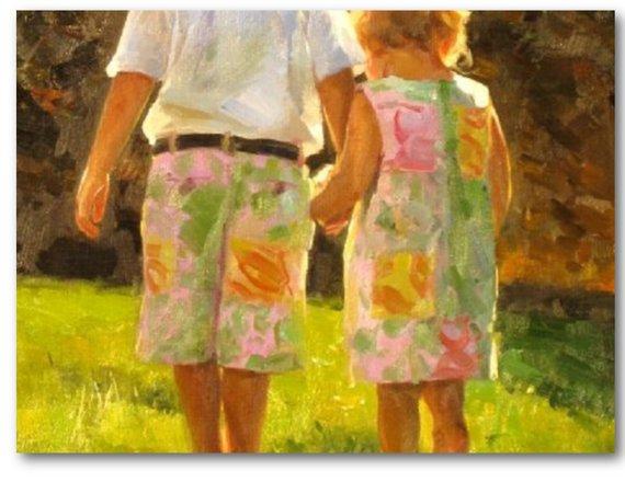 F&S Gift Store Children Custom Portrait-oil painting-custom portrait from photo-custom portrait painting-commission portrait-child portrait-Custom ETSY
