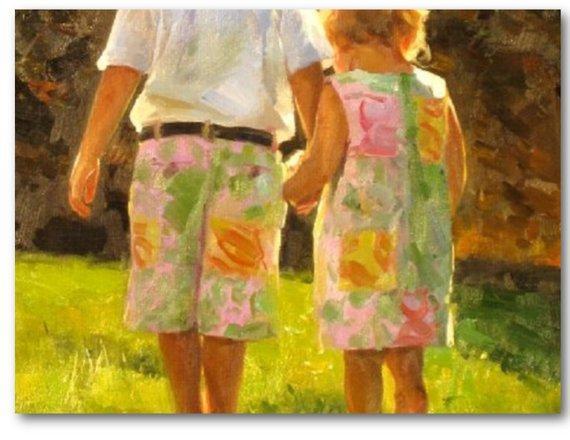 Personalized Oil Painting From Photos, handcraft art on Canvas-Show Case RGL100425-24