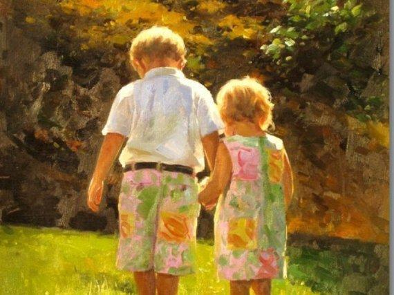 Personalized Oil Painting From Photos, handcraft art on Canvas-Show Case RGL100425-24