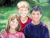 Personalized Oil Painting From Photos, handcraft art on Canvas-Show Case QDK101471-36