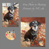 Personalized Oil Painting From Photos, handcraft art on Canvas-Show Case MHC101715-24
