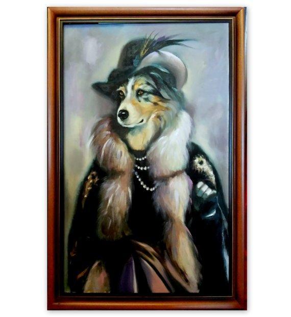 Personalized Oil Painting From Photos, handcraft art on Canvas-Show Case FJE100688-36