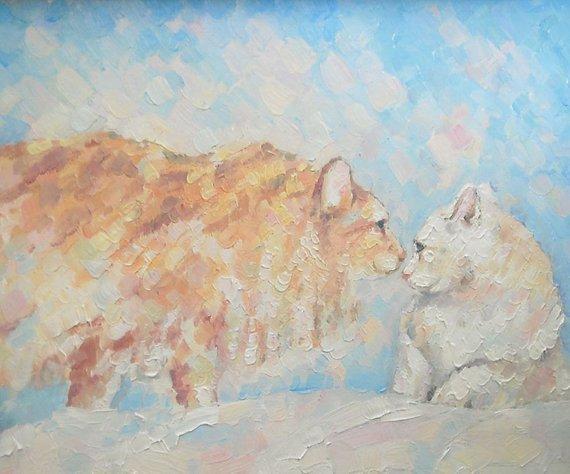 Personalized Oil Painting From Photos, handcraft art on Canvas-Show Case LGH102123-24