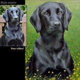 Personalized Oil Painting From Photos, handcraft art on Canvas-Show Case FRK101194-24