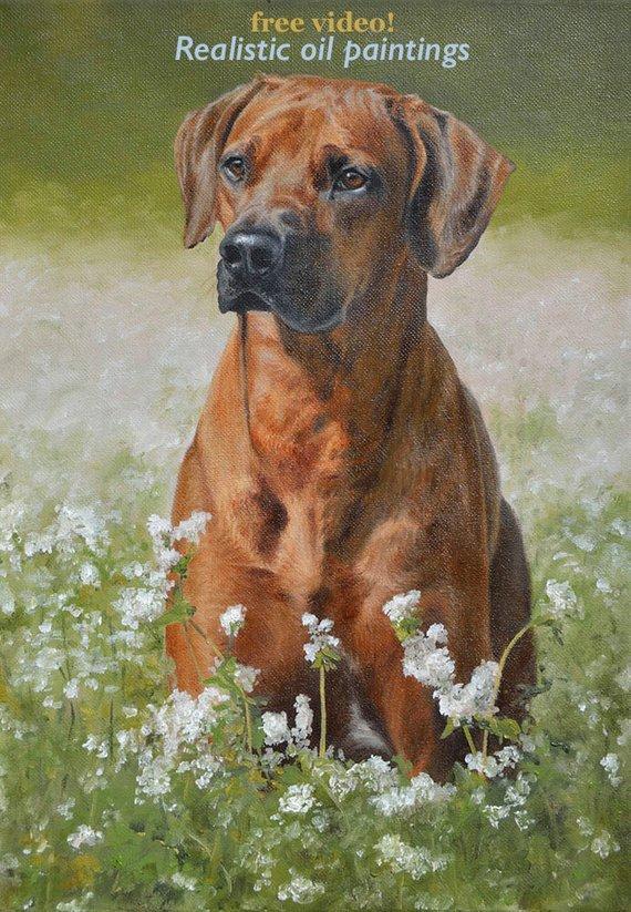 Personalized Oil Painting From Photos, handcraft art on Canvas-Show Case NDA101201-36