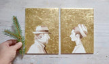Personalized Oil Painting From Photos, handcraft art on Canvas-Show Case EMR100768-24