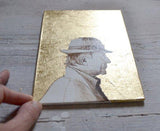 F&S Gift Store Custom Golden Portrait from Photo Renaissance Style Painting for BT