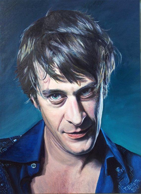 F&S Gift Store A portrait from photo? -oil on canvas-