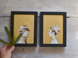 Personalized Oil Painting From Photos, handcraft art on Canvas-Show Case EMR100768-24
