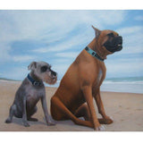 Personalized Oil Painting From Photos, handcraft art on Canvas-Show Case ADI100242-36