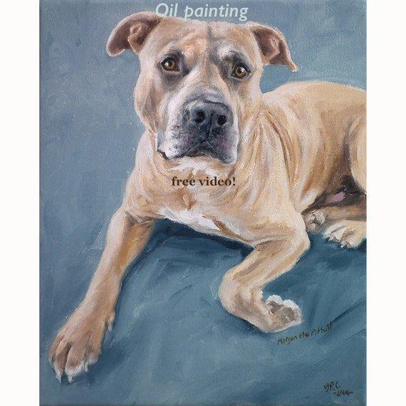 Personalized Oil Painting From Photos, handcraft art on Canvas-Show Case KMJ102257-12
