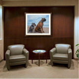 F&S Gift Store 2 Dogs Custom Portrait.Custom Oil Portrait. Dog custom painting. Pet custom portrait. Dog Oil painting.Commission dog portrait. 7 sizes. USA