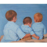 F&S Gift Store Custom portrait-custom family portrait-oil painting-custom oil portrait painting-painting from photo-childrens portrait-personalized ETSY