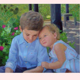 F&S Gift Store Children Custom Portrait-oil painting-custom portrait from photo-custom portrait painting-commission portrait-child portrait-Custom ETSY