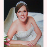 Personalized Oil Painting From Photos, handcraft art on Canvas-Show Case NBA100360-24