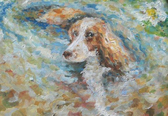 Personalized Oil Painting From Photos, handcraft art on Canvas-Show Case CHE101915-20