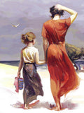 F&S Gift Store Mother's Day wedding painting Custom painting Portrait for love,Personalized Painting Painting From photo Child Family Wedding Portraits
