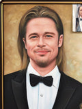 F&S Gift Store Custom portraits from photo, large oil painting on canvas. 100% money-back guarantee.