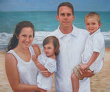 F&S Gift Store 4 Figures. Custom Family Portrait. Custom Portrait.Custom Chilrens Portrait.Oil Painting. Personalized painting. Childrens Portrait. 4 Sizes