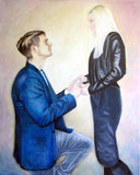 Personalized Oil Painting From Photos, handcraft art on Canvas-Show Case SCD101948-48