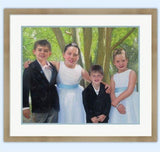 Personalized Oil Painting From Photos, handcraft art on Canvas-Show Case TSN101375-24