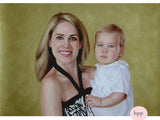 Personalized Oil Painting From Photos, handcraft art on Canvas-Show Case OJO100428-24