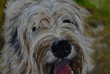 F&S Gift Store wheaten Terrier, custom dog Painting,dog portrait,Christmas gift, pet drawing, custom animal, dog art, pet memorial, personalized art, 9x12