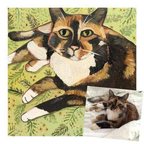 Personalized Oil Painting From Photos, handcraft art on Canvas-Show Case ORC100960-12