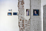 F&S Gift Store SALE - Modern Art - Painting - Original Large Portrait - Blue - Original Portrait of Nusch Eluard after Man Ray's 1936 photograph