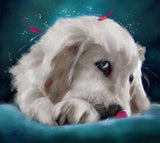 F&S Gift Store Pet Painting.Custom pet portrait. Original oil painting. Dog portrait. Pet portrait. Pet portrait comission. Dog painting. Dog art