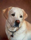 F&S Gift Store Custom Oil Dog portrait. Pet portrait from photo. Original oil painting. Commission painting. Great gift made to order by Yana Golikova